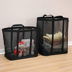 New Foldable Laundry Basket, Clothes Storage Bin, Toy Bucket, Bathroom Storage Solution, Breathable Laundry Basket