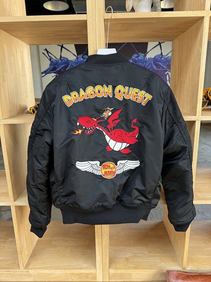 Dragon Dragon Dragon Dragon Cat and Mouse Flying Server Wind Waterproof Waterproof Waterproof Cotton Couple Baseball Uniform
