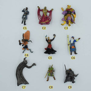 
Board Game Model Dungeons and Dragons DND Mage Rat Man Winged Man Dwarf Ghost No Base