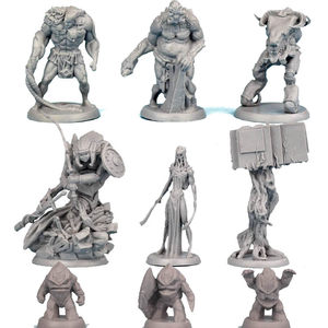 Magic board game chess model battle chess running group crystal world
