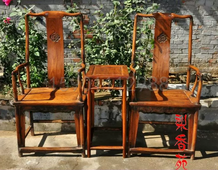 清・小葉紫檀木彫・龍紋四方茶櫃・茶棚』極細工・古賞物・中国