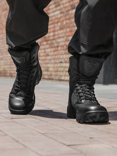 NEWROCK　ミリタリーブーツ 黒 ハイカット レザー NEWROCK ミリタリーブーツ 黒 ハイカット レザー Yahoo!オークション