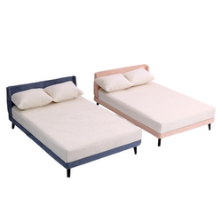 Dollhouse Miniature Miniature Scene Photography Toy Decoration Fabric Double Bed Ob11