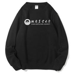 Hunan Agricultural University Pullover Sweatshirt Souvenir Merchandise Class Uniform Long-Sleeve Spring and Autumn Season