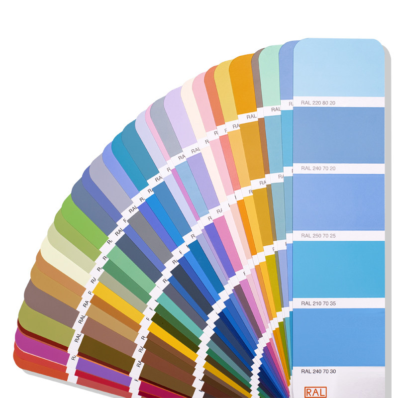 RAL D9 Designer Farbkarte - 290 Farben