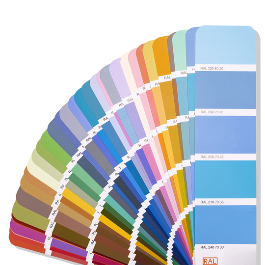 Ral Designer Collection Muestras De Pintura En Polvo Ral