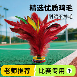 Feather Shuttlecock for Children, Elementary School Students, Sports-Specific, Adult Shuttlecock for Competition, Durable for Kindergarten, Suitable for Beginners