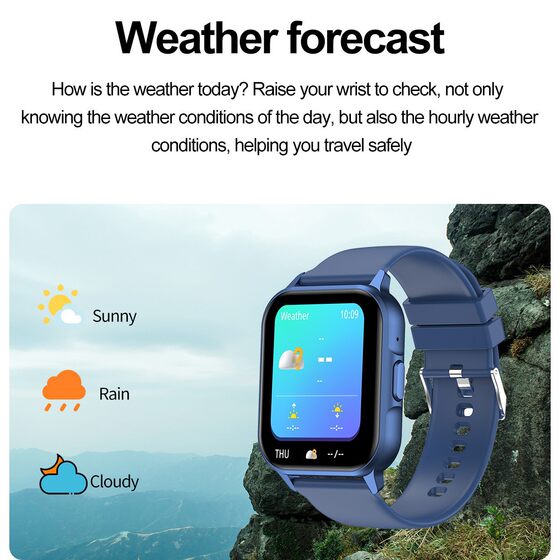 
Cross-border hot-selling smart phone watch, pedometer, heart rate, health monitoring, outdoor sports, photography, music, multi-function