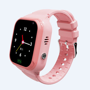 
Cross-border e-commerce 4G waterproof phone watch children's positioning micro chat smart watch foreign trade multi-language