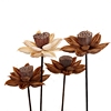 Popular ins yunnan dried flower new chinese style natural decorative wood lotus handmade lotus lotus canopy landing shooting props