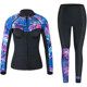 Seaplay Wetsuit Neoprene Wetsuit Women's Top 2-3mm Comes with Sun Protection Pants Slim Split Surf Suit
