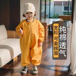 Baby Crawling Clothes for Boys and Girls, Outdoor Anti-Dirty Baby Jumpsuit, Children's Autumn and Winter Coveralls, Newborn Crawling Clothes