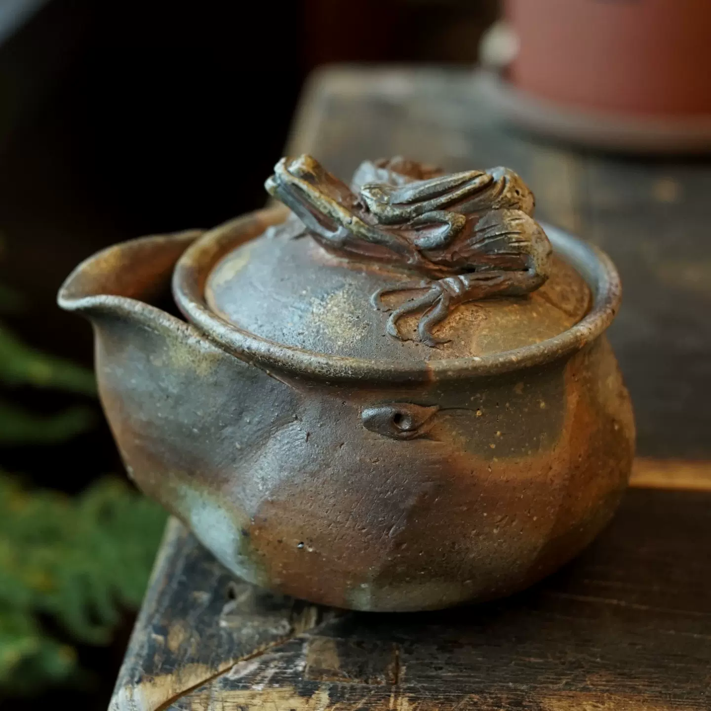 備前焼 手造宝瓶 在銘 煎茶道具 備前宝瓶 備前焼 宝瓶 奥