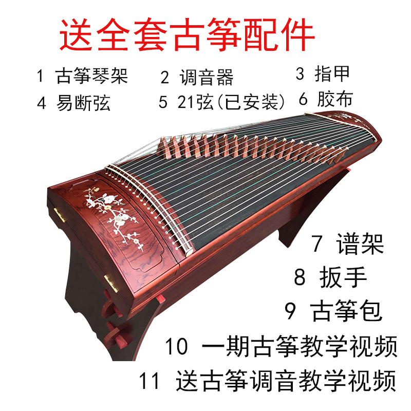 古筝 プロ演奏用 21弦