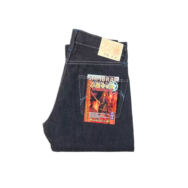SAMURAIJEANS S510XX25OZ-HJ 本能寺之变25oz牛仔裤未洗