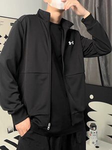 
Under Armor UA Sports Jacket Men's Spring New Running Sportswear Casual Comfortable Knitted Jacket Top