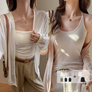 
Xinzhining camisole/loose air-conditioned shirt
