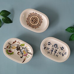 Qingxin ceramic double layer drain soap dish