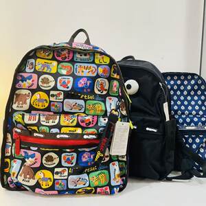 
[Double compartment backpack] Animal Atlas Funny Duck series double compartment backpack