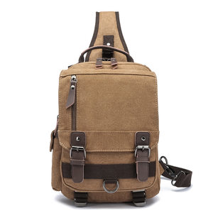 
Direct selling large capacity retro canvas backpack, unisex casual commuting bag, outdoor canvas backpack