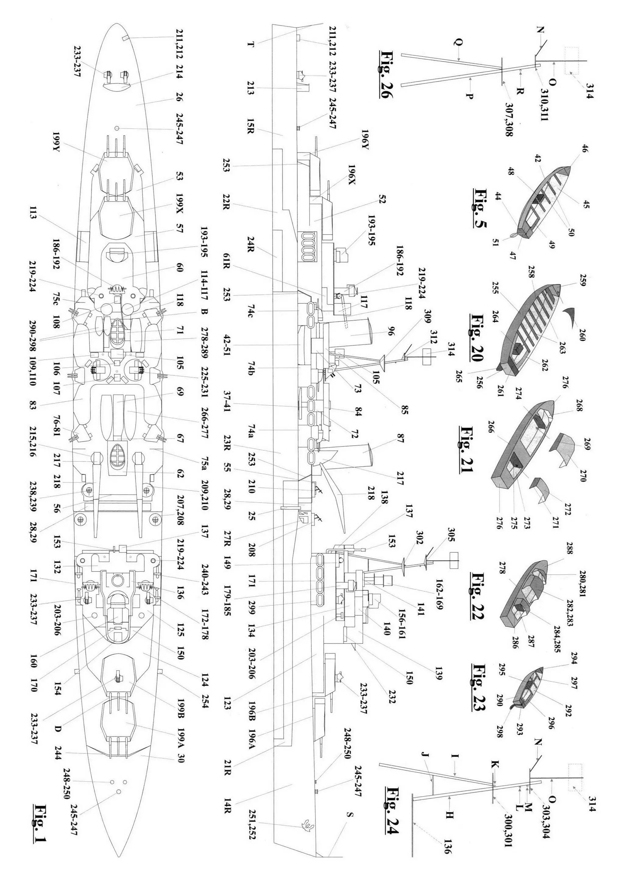 英国"贝尔法斯特"号巡洋舰纸模