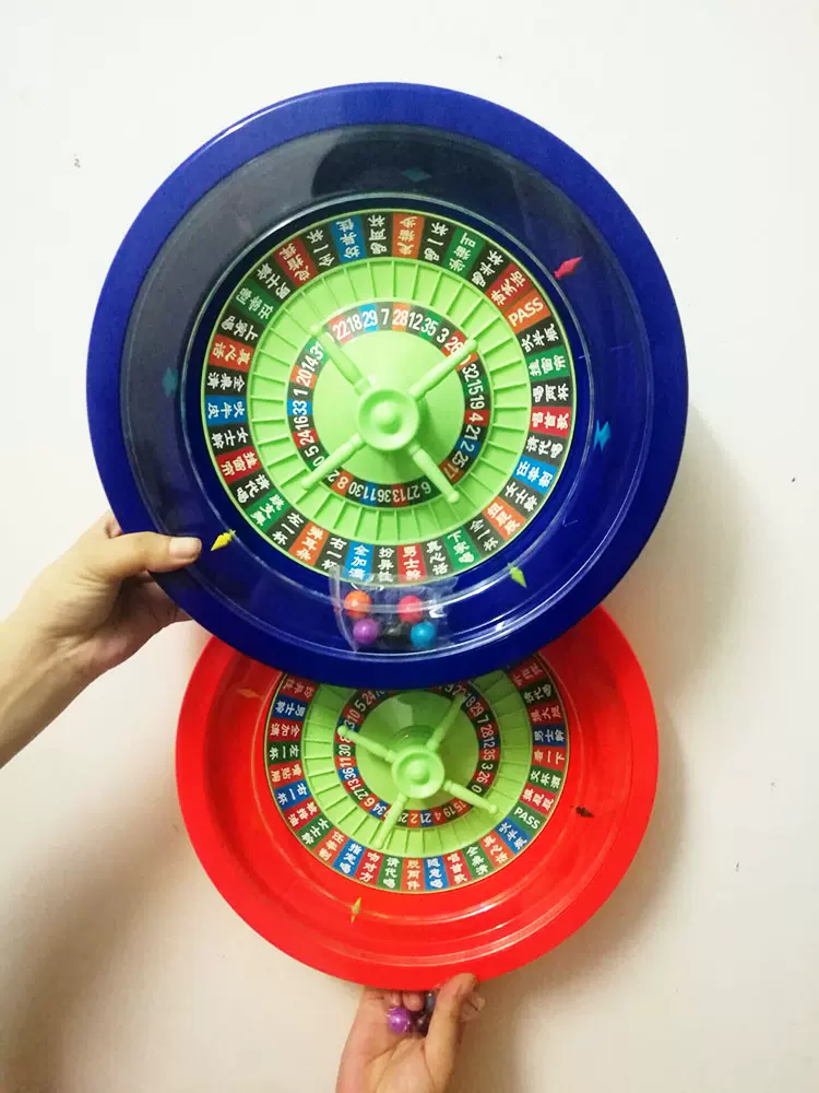 高档俄罗斯大转盘ktv酒吧夜店用品喝酒游戏娱乐道具赌酒大小单双