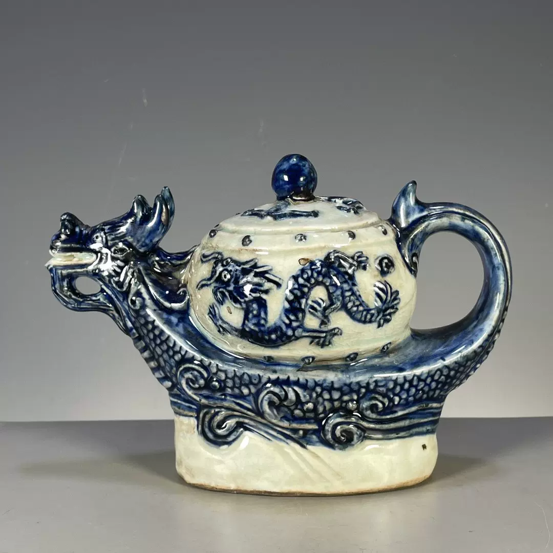 清代の同治  五彩粉彩博古図査義興鼎  花提梁やかん  急須    現代工芸品 清代の同治 五彩粉彩博古図査義興鼎 花提梁やかん 急須 現代工芸品