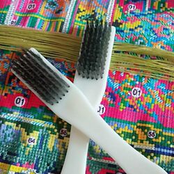 Gas Stove Cleaning Brush Kitchen Stove Decontamination Special Steel Wire Small Brush Gap Cleaning Tool Household Artifact