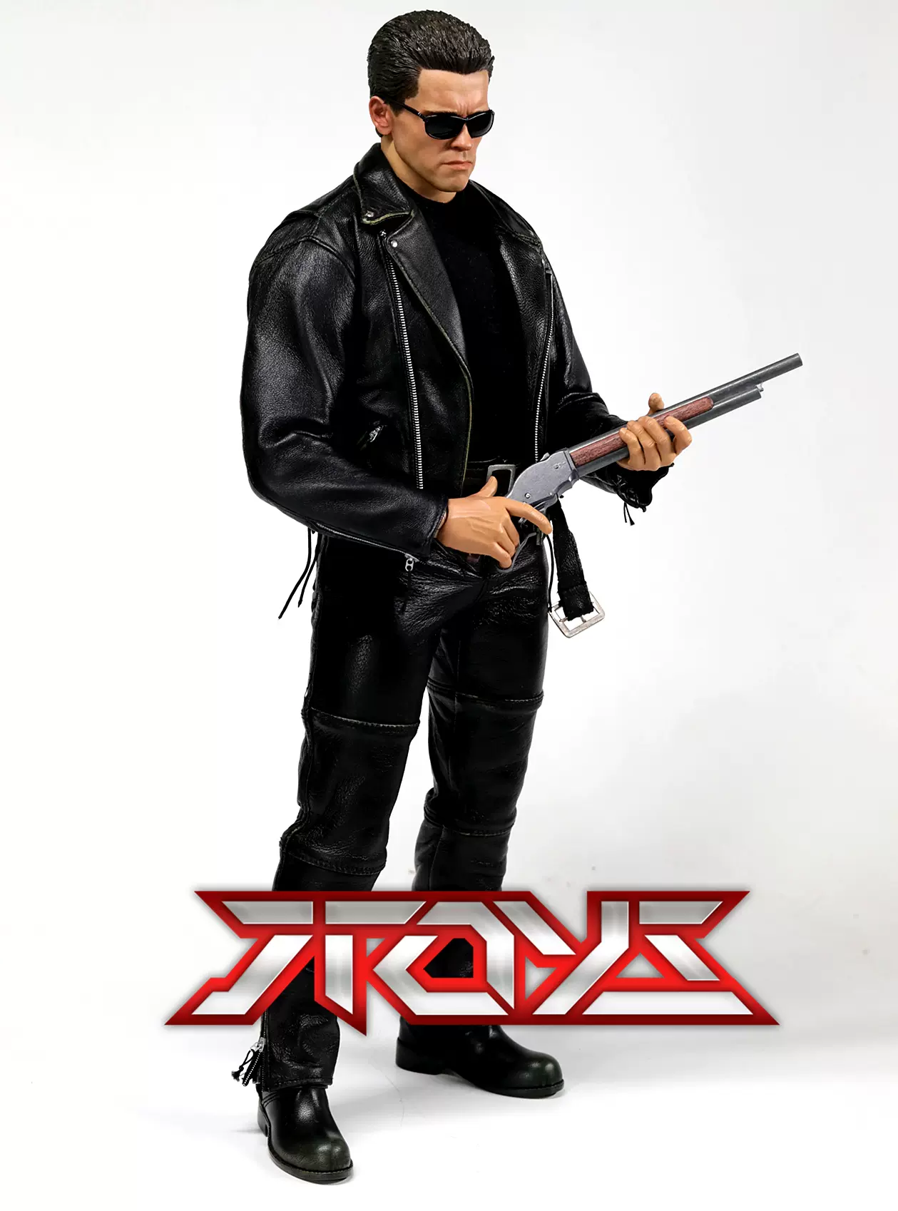 现货 enterbay eb 1/4 hd终结者 未来战士 t800 普通阿诺施瓦辛格