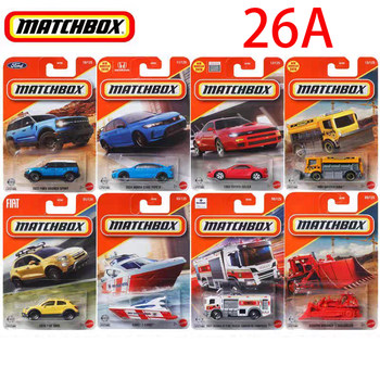 Matchbox City Hero Alloy Car Children Racing Small Sports Car Engineering Vehicle 2025 New Batch