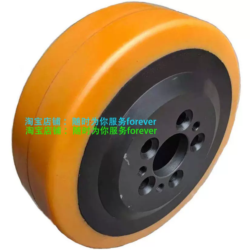 杭叉电动叉车驱动轮转向轮ABS200-110025-000 高位车胶轮滚轮-Taobao