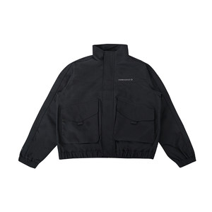 
Converse new style of warm cotton jacket for men and women couples, casual and versatile fashion jacket 10028463-A02