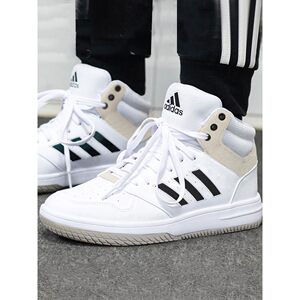 
Adidas men's shoes, white shoes, men's spring new genuine high-top sports shoes, basketball shoes, casual shoes EG4235