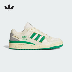 
adidas Adidas Clover Casual Shoes 2025 Men and Women FORUM LOW Basketball Style Board Shoes JI3272