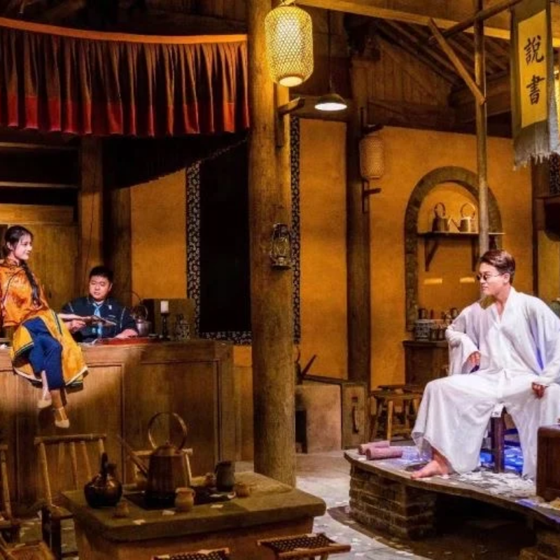 郑州中牟只有河南幻城剧场主剧建业电影小镇喜见客栈双人套餐