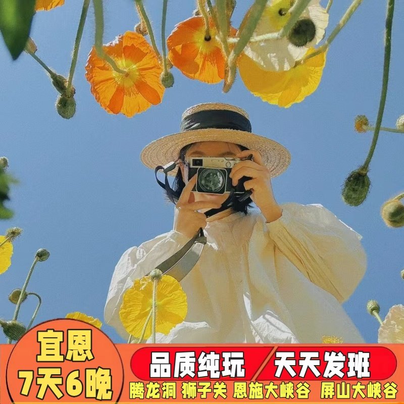 品质纯玩一价全含两坝一峡恩施大峡谷清江狮子关7天6晚跟团游R - 定制游预订