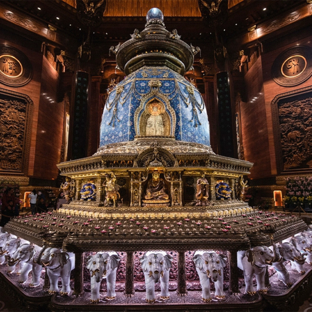 【周末不加价】1晚江苏无锡百乐温德姆花园酒店+灵山大佛及鼋头渚门票1送1