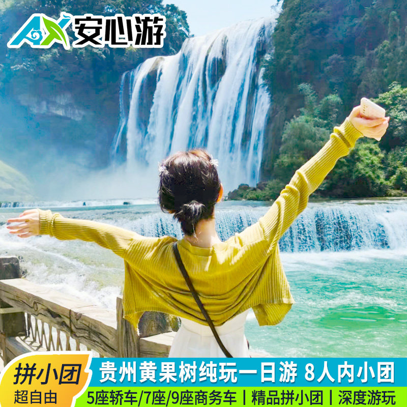 2-8人纯玩小团贵州旅游黄果树瀑布陡坡塘天星桥一日游贵阳跟团游 - 定制游预订