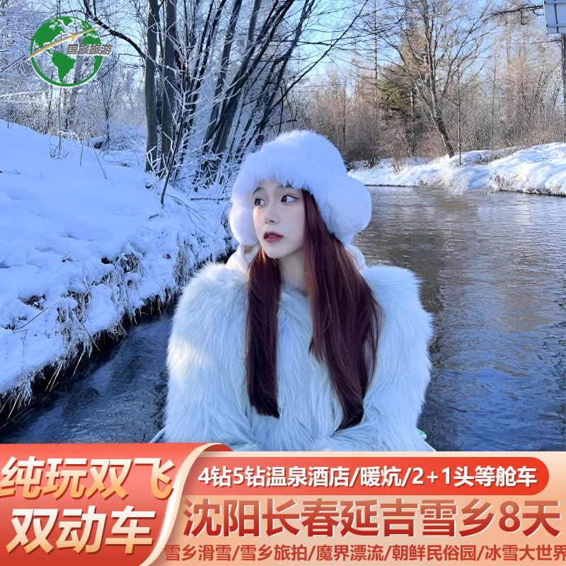 【全国出发】东北旅游哈尔滨沈阳长白山延吉雪乡4/5钻酒店纯玩8天 - 定制游预订