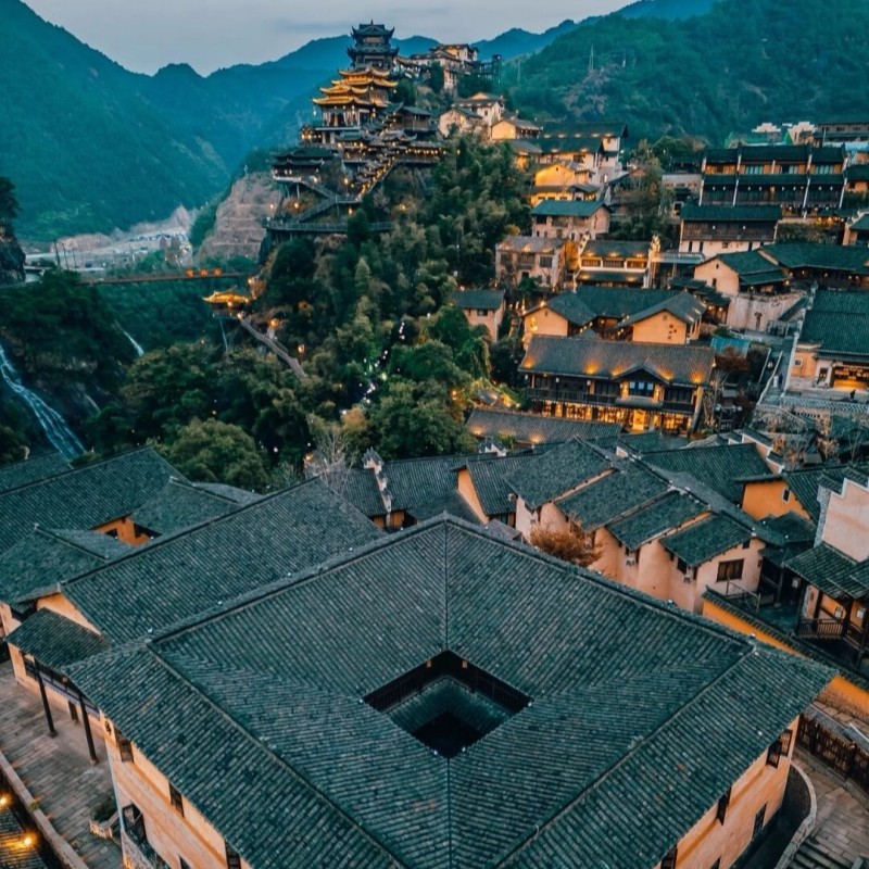 【望仙谷仙宿/仰仙】望仙谷景区内3/4/5/6档住宿+含望仙谷大门票+双人早餐