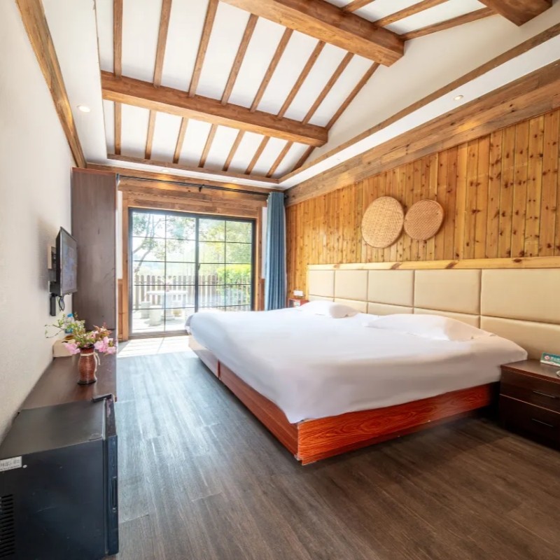 畅约|【景区内住宿】林森客栈+双人茅山森林世界无限次+景交+双早