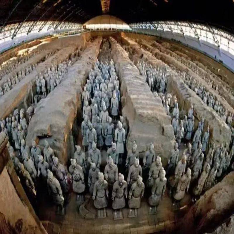 西安旅游兵马俑/华清宫/驼铃传奇秀/人工讲解/耳麦/中餐