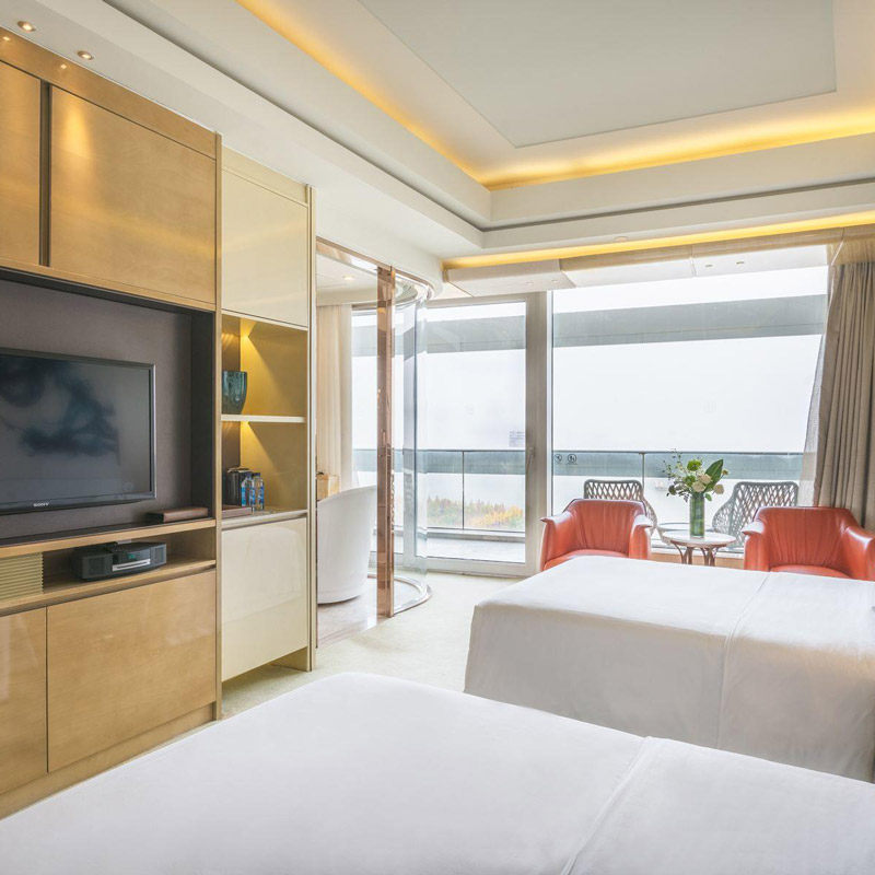 湖州喜来登温泉度假酒店1晚+双早+月亮温泉门票+美拍