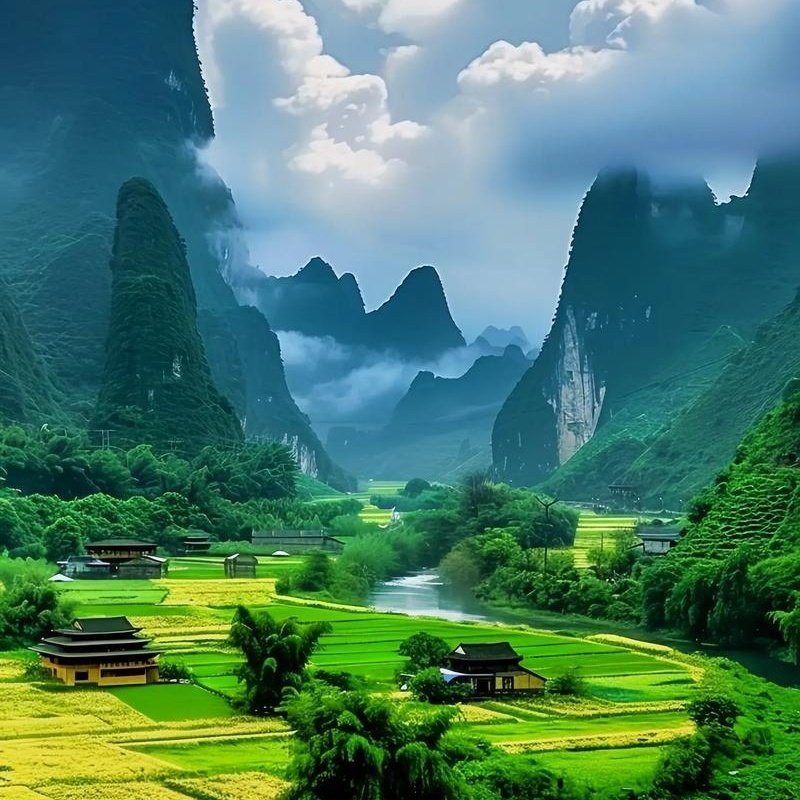 广西旅行丨桂林融创施柏阁酒店2天1晚套餐+自助早餐+漓江风景区三星游船(桂林-阳朔)