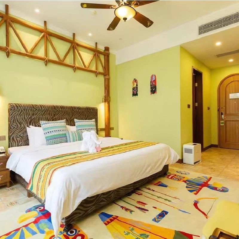 常州恐龙人俱乐部酒店1晚+双早+中华恐龙园2日票 无限次入园