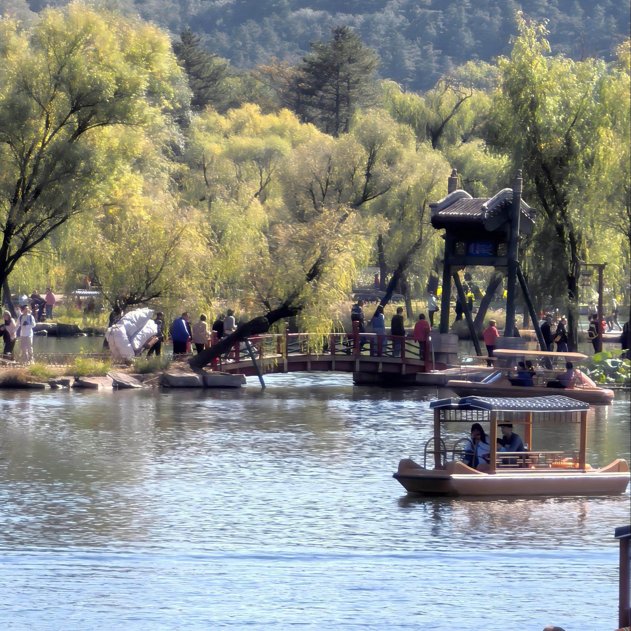 承德私汤温泉民宿住宿+承德避暑山庄联票成人票