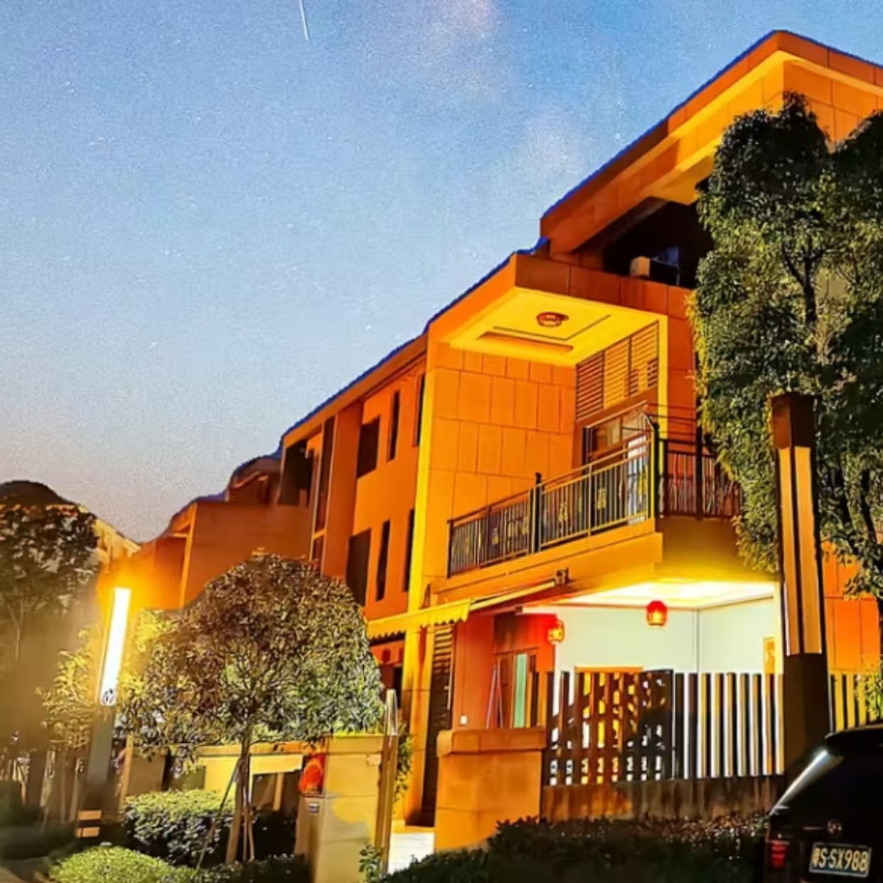 【需提前1小时预约】宁乡灰汤温泉住灰汤雅云阁温泉别墅+三卧/四卧/五卧/六卧温泉泡池