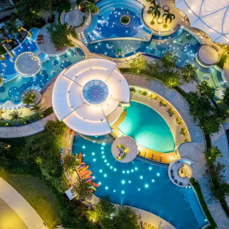 惠州双月湾日出盐晶酒店自助早餐+海鲜自助晚餐2天1夜