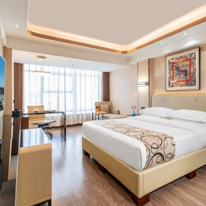 D2天1晚珠海香江维克酒店(拱北口岸店)自由行+海滨公园门票单人酒景套餐