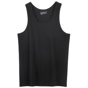 
Carsonland vest men's solid color round neck sweat-absorbent and breathable simple sports fitness casual modal base sleeveless trend